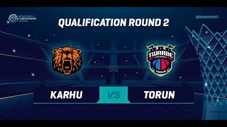 Karhu Basket v Polski Cukier Torun - Qual. Rd. 2 - Full Game - Basketball Champions League 2019-20