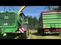 gras häckseln 1.schnitt 2020 john deere case cabview