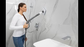 THE ECOLUX NEO STEAM CLEANER - BATHROOM CLEANING