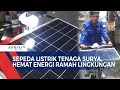 Keren!! Sepeda Listrik Tenaga Surya Karya Mahasiswa UMM