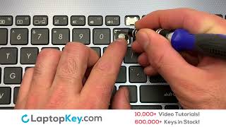 Asus VivoBook N705 Keyboard Keys Repair Installation
