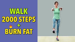 2000 Fat Burning Steps: Steady Walking Exercise