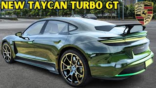 2024 porsche taycan turbo gt - NEW Details Interior and Exterior