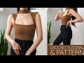 How to Crochet: Modern Mock Neck Top | Pattern & Tutorial DIY