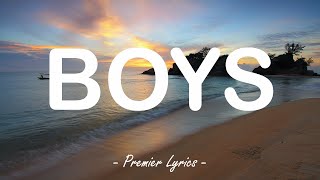 Boys - Lizzo (Lyrics) 🎶