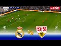 🔴LIVE : Real Madrid vs Stuttgart - UEFA Champions League 24/25 | Match Today PES 21 Game Simulation