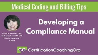 Medical Coding and Billing Tips | Developing a Compliance Manual