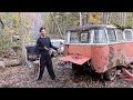 Rare 15 window VW Bus Found & Rescued 60 Years Later