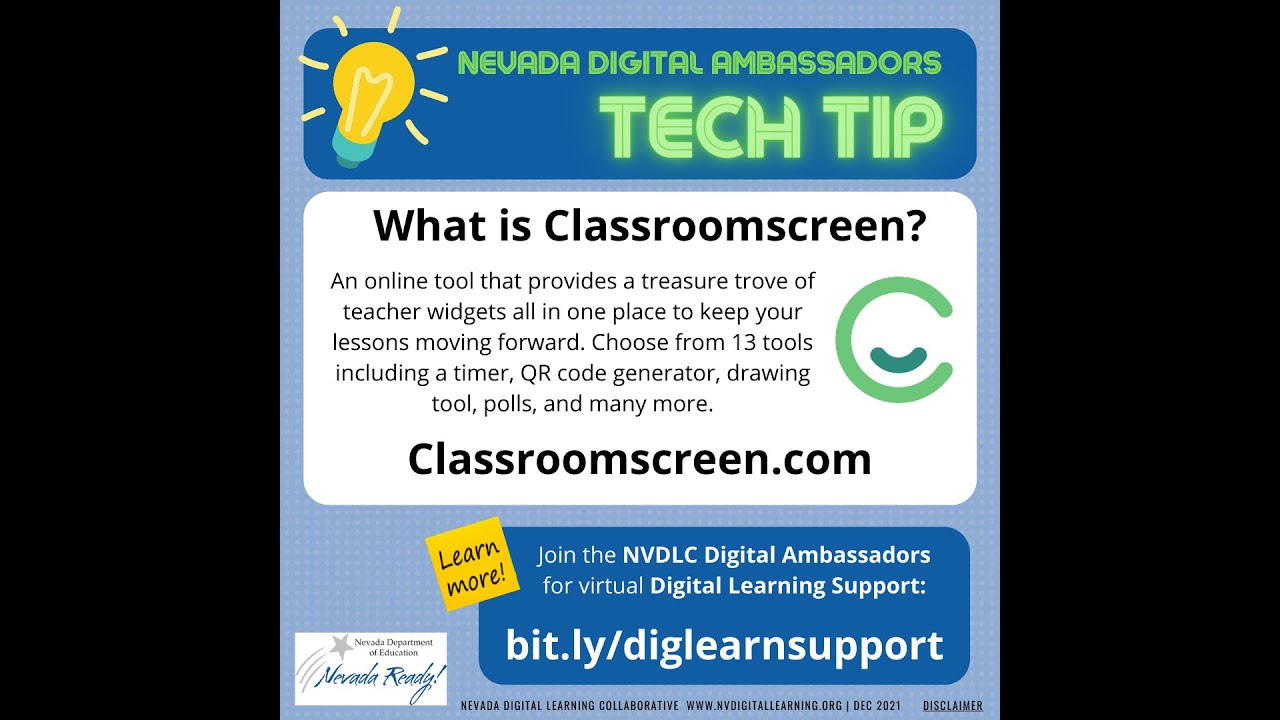 Tech Tip Classroomscreen Youtube