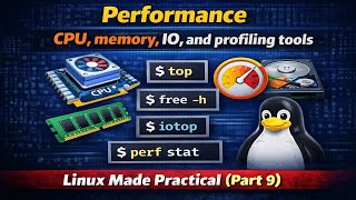 Linux Performance: Master CPU, Memory, IO & Profiling