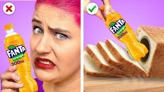 13 Ways to Sneak CANDIES From Your PARENTS || Clever Food Hacks & Funny Situations by Crafty Panda