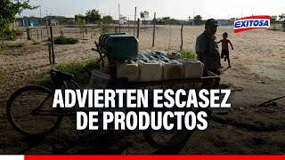 🔴🔵Crisis hídrica en Piura: Advierten escasez de productos por falta de agua ¿Cuáles son?