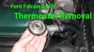 Thermostat removal on Ford Falcon BA BF