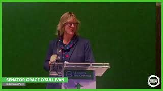 Senator Grace O'Sullivan - Scottish Greens Conference 2018