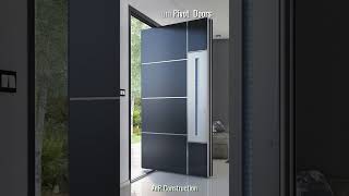 Enhance your home’s aesthetic with versatile aluminum doors. #aluminiumdoor