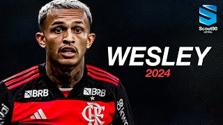 Wesley França 2024 ► Flamengo - Insane Skills, Assists \u0026 Goals | HD