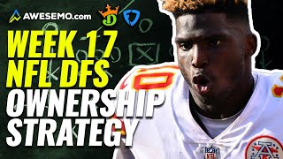 Daily Fantasy Football Ownership Report Week 17 | NFL DFS Strategy