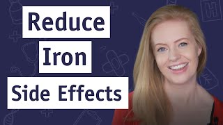 How To Reduce Iron Supplement Side Effects