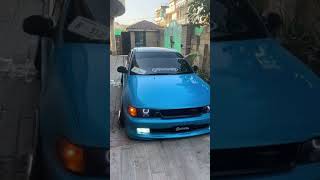 TOYOTA COROLLA INDUS MODIFIED BLUE 💙 #toyota #corolla #indus #modified #blue #car #funny #shorts 🔥🔥🔥