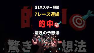 ジャパンカップ2023の競馬予想。ポスター解読編。脅威の7連続的中。今回は超難問。