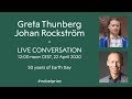 Greta Thunberg in conversation with Johan Rockström. Live stream from the Nobel Prize Museum