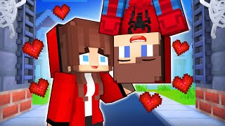 Jj Robot And Jj S Girl Love Story Maizen Minecraft Animation Mstoons