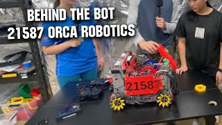 Behind the Bot | 21587 Orca Robotics |  CENTERSTAGE FTC Robot