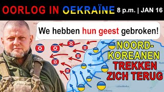 16 Jan: Poetin wil TERUGBETALING! Noord-Koreanen VERLIEZEN KOERSK!!!