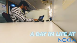 A day in the life of a Network Engineer at Nokia office.