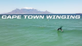 Wingfoiling in Cape Town