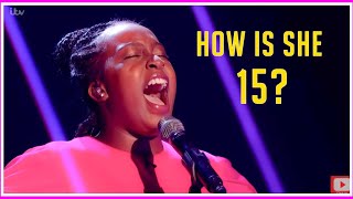 NO WAY She Is 15 Years-Old?! Big Vocal Sarah Ikumu SINGS Rise Up! Britain's Got Talent