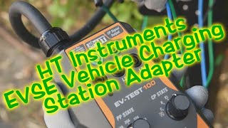 HT-Instruments EV-TEST100 EVSE Vehicle charging station testing adapter