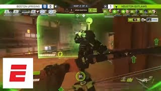 Highlights from Houston Outlaws’ surprising 3-1 victory over the Boston Uprising | Esports | ESPN