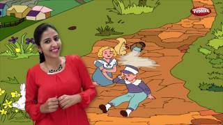 Jack and Jill With Actions | Nursery Rhymes For Kids With Lyrics | Action Songs For Children