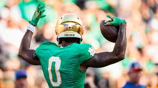 Malachi Fields | 2025 Notre Dame Highlights