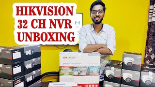 HIKVISION 4K NVR 32 CHANNEL UNBOXING