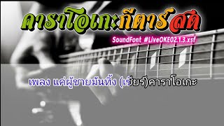 แค่ผู้ชายมันทิ้ง (เซียร์) คาราโอเกะ(cover)