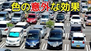 車のボディカラーの意外な効果６選