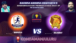 ( BKC KONDAMANJULURU PREMIER LEAGUE 2023-AP ) BCA BAPTLA A.P vs GUJARAT LIONS GUJARAT