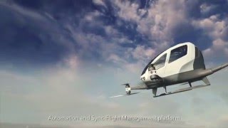 EHANG184, world's first Autonomous Aerial Vehicle