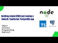 Building simple CRUD and running a Node JS, TypeScript, PostgreSQL