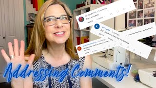 Why I do what I do: Addressing some funny comments