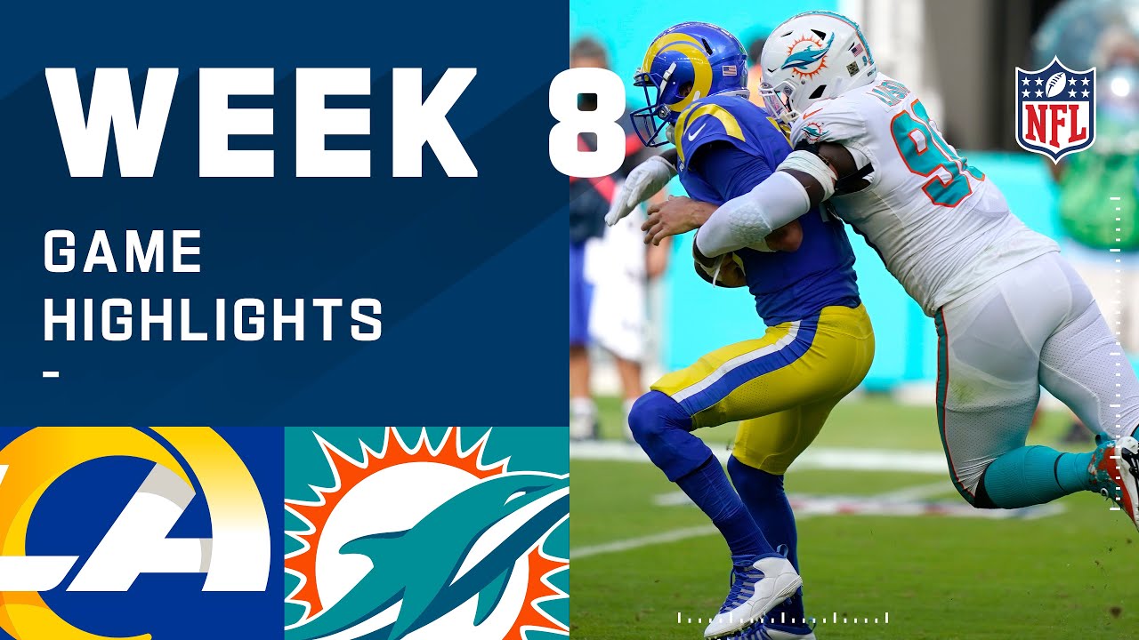 Rams Vs. Dolphins Week 8 Highlights | NFL 2020 - YouTube