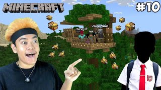 AKU & ADIKKU BIKIN RUMAH POHON BERTAHAN DARI SERANGAN LEBAH!! MINECRAFT