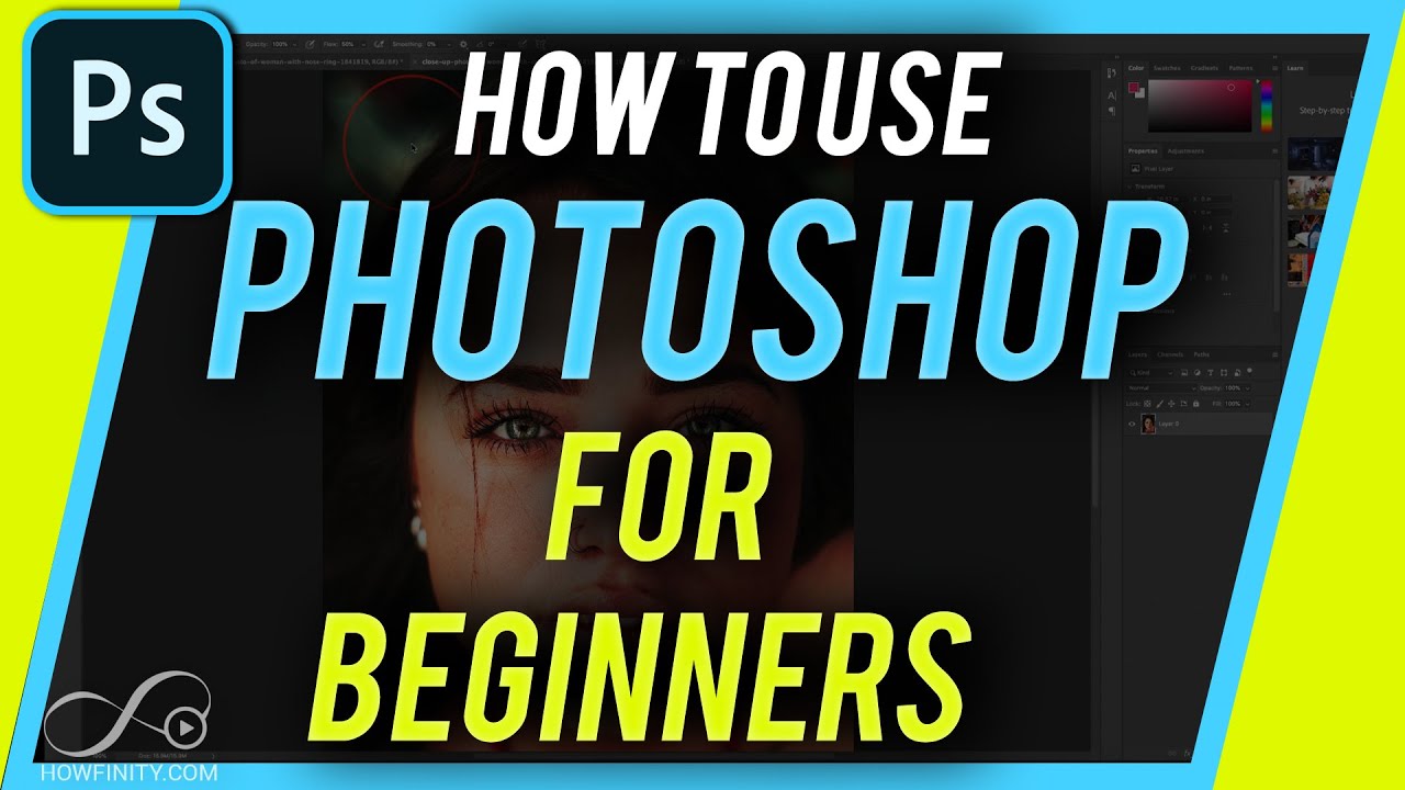 How To Use Photoshop - Beginner's Guide - YouTube