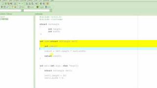 C Programming Tutorial # 31 - Passing Structures to Functions [HD]
