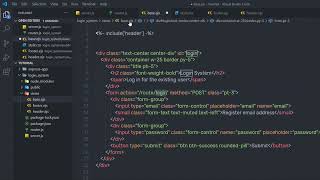 Creating a Login & SignUp Page using FireStore Database,Express and Node js.