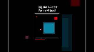 Does size or speed matter more? #square #simulation #coding #battle #color #1v1 #relaxing