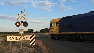 Glenelg Hwy, Glenthompson, Vic | ARTC Railway Crossing