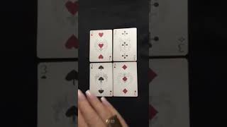 READING PLAYING CARDS - THE 3'S-CARTOMANCY #cartomancy #cartomancyreading #playingcards #psychic